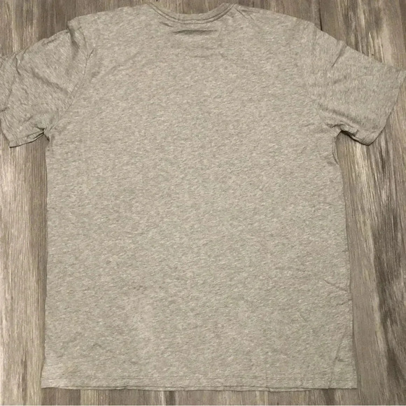 Marine Layer Signature Crew T-Shirt Mens Size 2XLarge Gray Short Sleeve - Picture 5 of 6